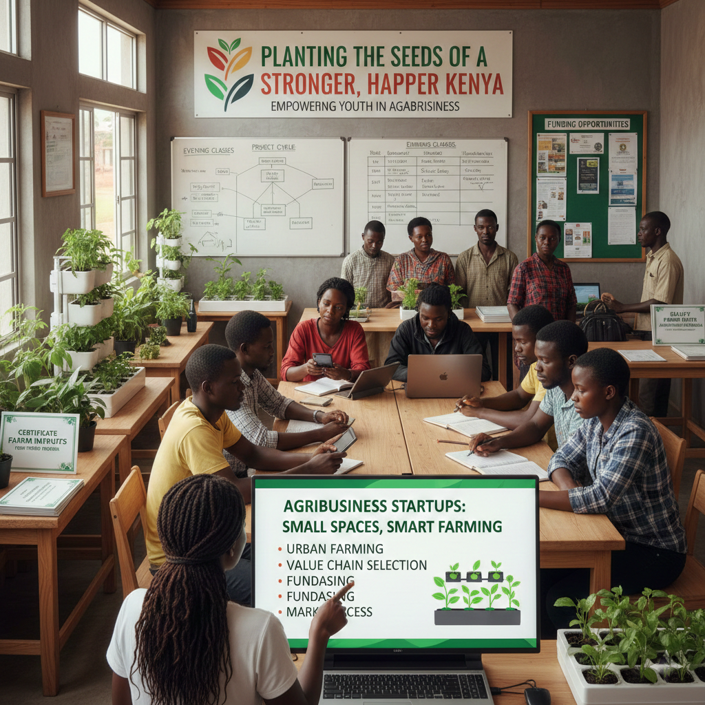 Empowering Kenyan Youth Through Practical Agribusiness Skills